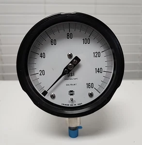 AMETEK USG 1986 160PSI SIZE 4½" 1/4" ANPT LM SPEC 132228 PRESSURE GAUGE [2WS3-7] - Picture 1 of 7