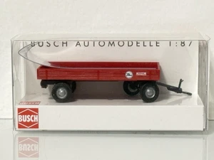 BUSCH 1:87 H0 # 44977: Rimorchio agricolo "carrello in gomma" - NUOVO + IMBALLO ORIGINALE - Foto 1 di 4