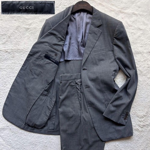Rara tuta Gucci setup lana grigio 44 Made in Italy lusso