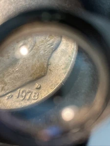 1978-D DDO Roosevelt Dime...W/Filled Mint Mark Error - Picture 1 of 5