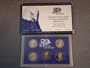 2001 US Statehood Quarter Proof Set - Picture 1 of 2