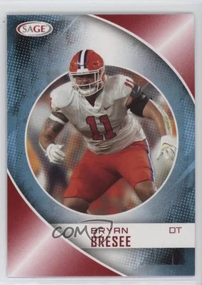2023 SAGE High Series Red Bryan Bresee #134 Rookie RC - Image 1 of 2