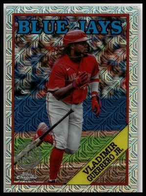 2023 Topps Chrome Vladimir Guerrero Jr. 35th Anniversary Mojo Refractor - Image 1 of 2