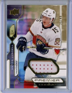 2021-22 Upper Deck Premier Premium Memorabilia #147 Anton Lundell RC PATCH /49 - Imagen 1 de 3