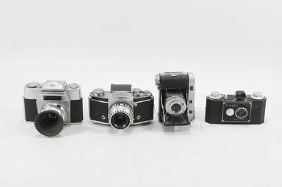 Q19E89-bundle cameras including Agfa Colorflex Ihagee Exakta Varex - Image 1 of 4
