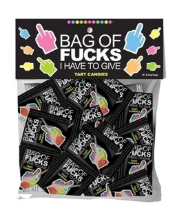 Little Genie Bag of F*cks I Have to Give Bag of 25 Adult Party Supplies, New - Picture 1 of 2