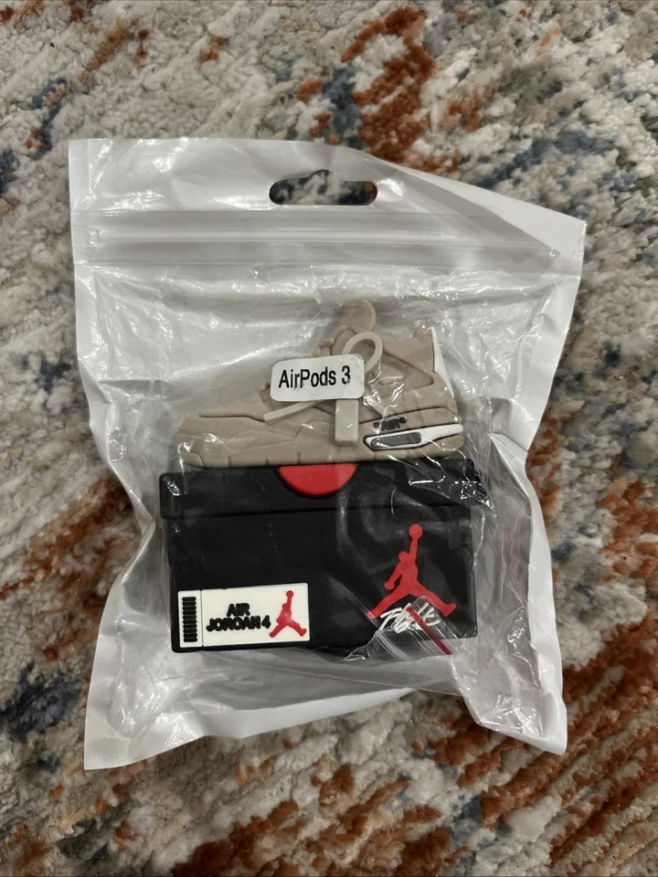 Nike Air Jordan 4 Apple Airpods Case Covers AirPods 3 - Image 1 of 1