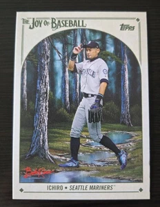 2023 Topps X Bob Ross The Joy of Baseball #42 Ichiro Mariners - Bild 1 von 2