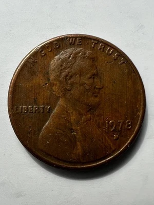 1978 D Lincoln Penny Missing Letter on Coin Rare!! - Image 1 of 4
