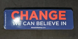 Official Barack Obama / Joe Biden 2008 Presidential campaign magnet! CHANGE! - Picture 1 of 3