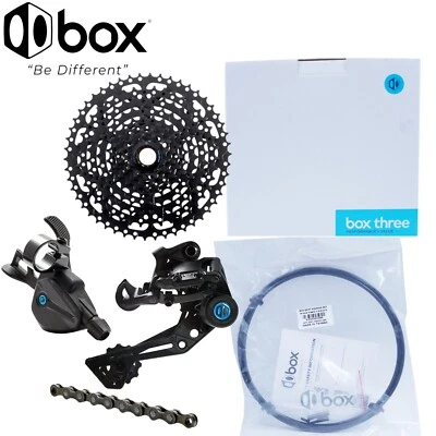 Box Three Prime 1x9 MultiShift  9X-Wide Range 4 Piece GroupSet 11-50 Convert Kit - Image 1 of 4
