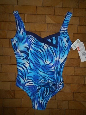 toller  Badeanzug von SOLAR in blau/ocean Gr. 44 Cup B NEU - Bild 1 von 3