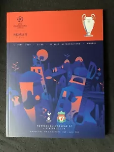2018/19 Liverpool v Tottenham Champions League Final programme 2019 - Picture 1 of 1