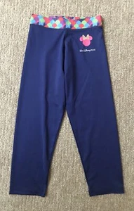 Walt Disney World Girls Activewear Capris Leggings Pants Size XL Minnie Mouse - Picture 1 of 5