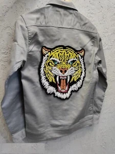 Custom High Quality Large Embroidery Patch, Iron/Sew On Back Patch Made To Order - Picture 1 of 7