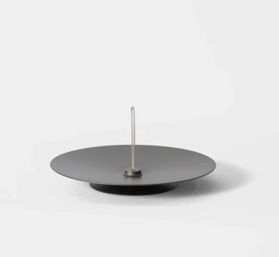 Piatto composto MaruTomi x Michele De Lucchi TOA argento scuro L 14,9 x P 14,... - Immagine 1 di 3