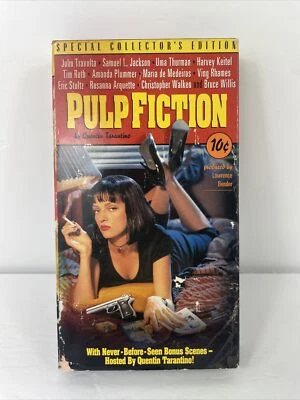 Pulp Fiction (VHS, 1996, Special Collectors Edition) EUC Drama Romance  - Image 1 of 4