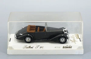 Solido Age d'Or No 4003 France Talbot T23 1937 Anthracite 1:43 Diecast Car - Picture 1 of 2