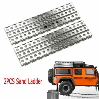 2pcs Metall Sand Ladder für TRX4 Axial SCX10 D90 CC01 # GAX0135A 1/10 RC Crawler - Bild 1 von 4