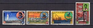 Ethiopie 1962 Empereurs éthiopiens et autre 4 timbres oblitérés /TE1206 - Imagen 1 de 1