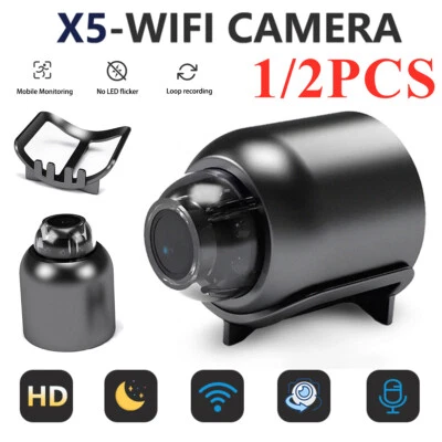 1/2x 1080P HD Mini IP Kamera Wireless WiFi Kamera Überwachungskamera Kamera Mini - Bild 1 von 4