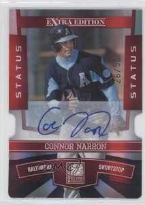 2010 Donruss Elite Extra Edition /50 Connor Narron #47 Auto