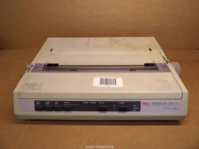 OKI Microline 280 ELITE D22300C A4 Mono Matrix Printer USB Parallel - UNTESTED - Bild 1 von 4