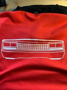t-shirt Chevy El Camino 82 83 84 85 86 87 front end custom made 2 colori ordine - Foto 1 di 16