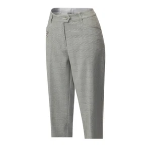 JRB Damen Capri geschnittene Golfhose schwarz/weiß kariert  - Bild 1 von 2