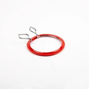 Red Nurge Spring Hoops For Embroidery And Darning, Rim Height 2.6mm, Diameter - Picture 1 of 5