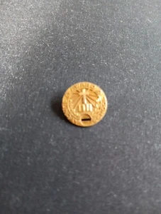 Vintage Gold Tone SUNDAY SCHOOL AWARD Pin - Picture 1 of 5
