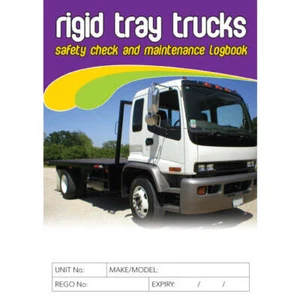 Rigid Tray Truck Safety Pre Start Checklist and Maintenance Logbook - Picture 1 of 2