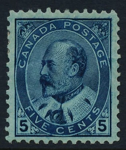 Canada Scott #91 Very Fine Centering (Mint Hinged) SCV: $220.00 - Picture 1 of 2