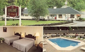 Postal vintage de Holiday Motel - St. Johnsbury, Vermont - Imagen 1 de 2
