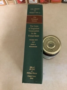 U.S. Army WW2 History Corps of Engineers Fine 1972 Construction Defense Building - Picture 1 of 12