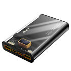 16000mAh USB-C 20W + 2 USB 22.5W LED Display LinQ TM16002 Black