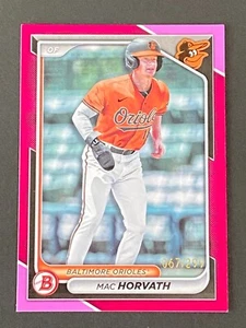 Mac Horvath 2024 Bowman Fuschsia #BP-6 #ed 67/299 - Picture 1 of 10