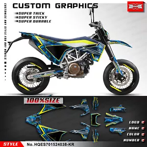 Motorcycle Graphics Stickers for 701 Enduro Supermoto SM 701 2015-2024 Rebuild - Bild 1 von 9