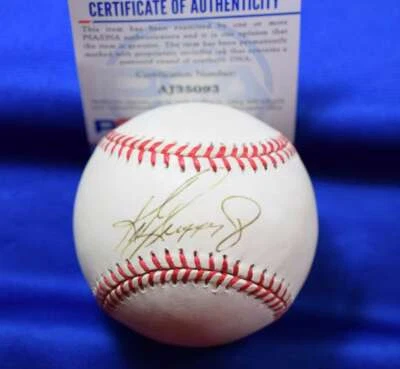 Ken Griffey Jr PSA DNA Coa Autograph American League OAL Signed Baseball - Image 1 of 2