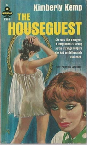Midwood F381 THE HOUSEGUEST by Kimberly Kemp Paul Rader Cover Vintage Lesbian - Picture 1 of 2