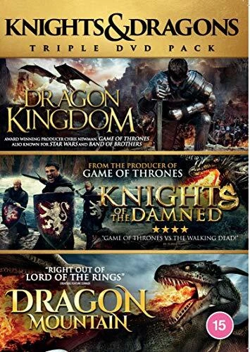 Knights and Dragons Triple DVD B11501b