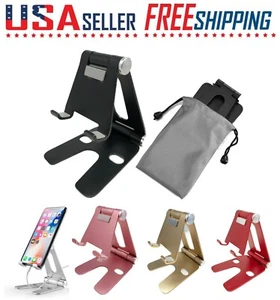 Cell Phone Stand Mount Fordable Desk Holder Cradle Dock iPad iPhone Switch Note - Picture 1 of 67