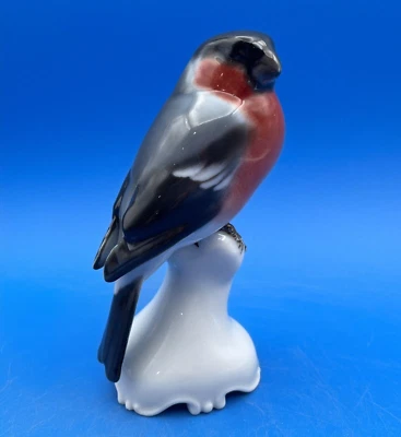 ROSENTHAL ALEMANIA FIGURA DE PORCELANA DE UN PÁJARO JILGUERO, MARCA 1930-1940 Foto 1 de 4