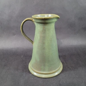 Studio Pottery Pitcher Stoneware Cadle Company New York Hand Thrown Art Pottery - Picture 1 of 13