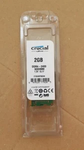 Crucial CT2G4SFS624A 2GB DDR4 RAM Memory 2400MHz PC4-19200 CL17 1.2V SO-DIMM !! - Picture 1 of 3