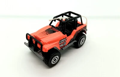 Matchbox Jeep 4x4 "Cool Mud" Naranja Fluorescente '83. Foto 1 de 4