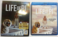 Life of Pi [2012] (Blu-ray/DVD,2013,2-Disc Set) w/Foil Slipcover! Not a Scratch!