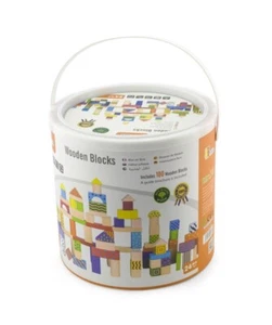 Bloques de madera 100 piezas de Viga Toys 2+ - Imagen 1 de 4