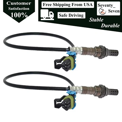 2pcs Up and Downstream O2 Oxygen Sensor Kit Fit 2012-2014 Buick Verano 2.4L - Изображение 1 из 4