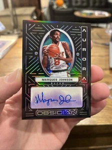 2021-22 Panini Obsidian - Autógrafos Aurora grabado eléctrico púrpura #AUR-MJO... - Imagen 1 de 2